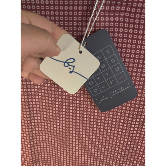 M Boston Scott GEN 1 Junior Boys  Golf Polo NWT Crimson Sz M Athletic MSRP $49 - Picture 4 of 7